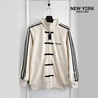 NEWYORK 1965 กระดุมจีน (ปักอก) เสื้อคลุมแขนยาว เสื้อกันแดด
