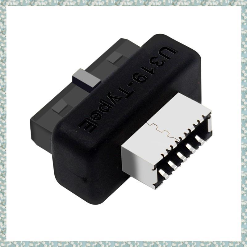[h5bl3j6wj.ph] อะแดปเตอร์แผงหน้า USB USB3.0 19PIN/20Pin to Type-E อะแดปเตอร์หญิงภายในแนวตั้งเชื่อมต่