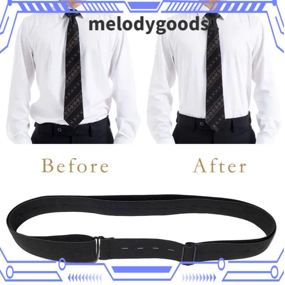 MELODYGOODS สายรัดเสื้อยืดหยุ่นและกระชับ สำหรับผู้ชายและผู้หญิง