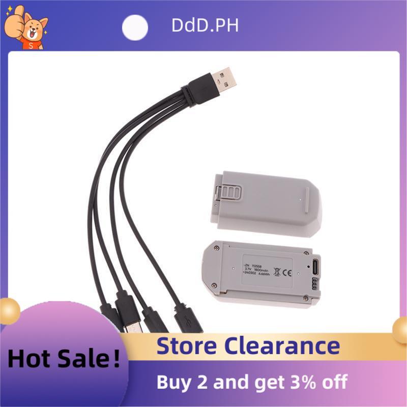 3.7V 1800mAh แบตเตอรี่สําหรับ V66 Mini Drone อะไหล่ V66 CZ06 D16 Quadcopter อุปกรณ์เสริม Quadcopter 