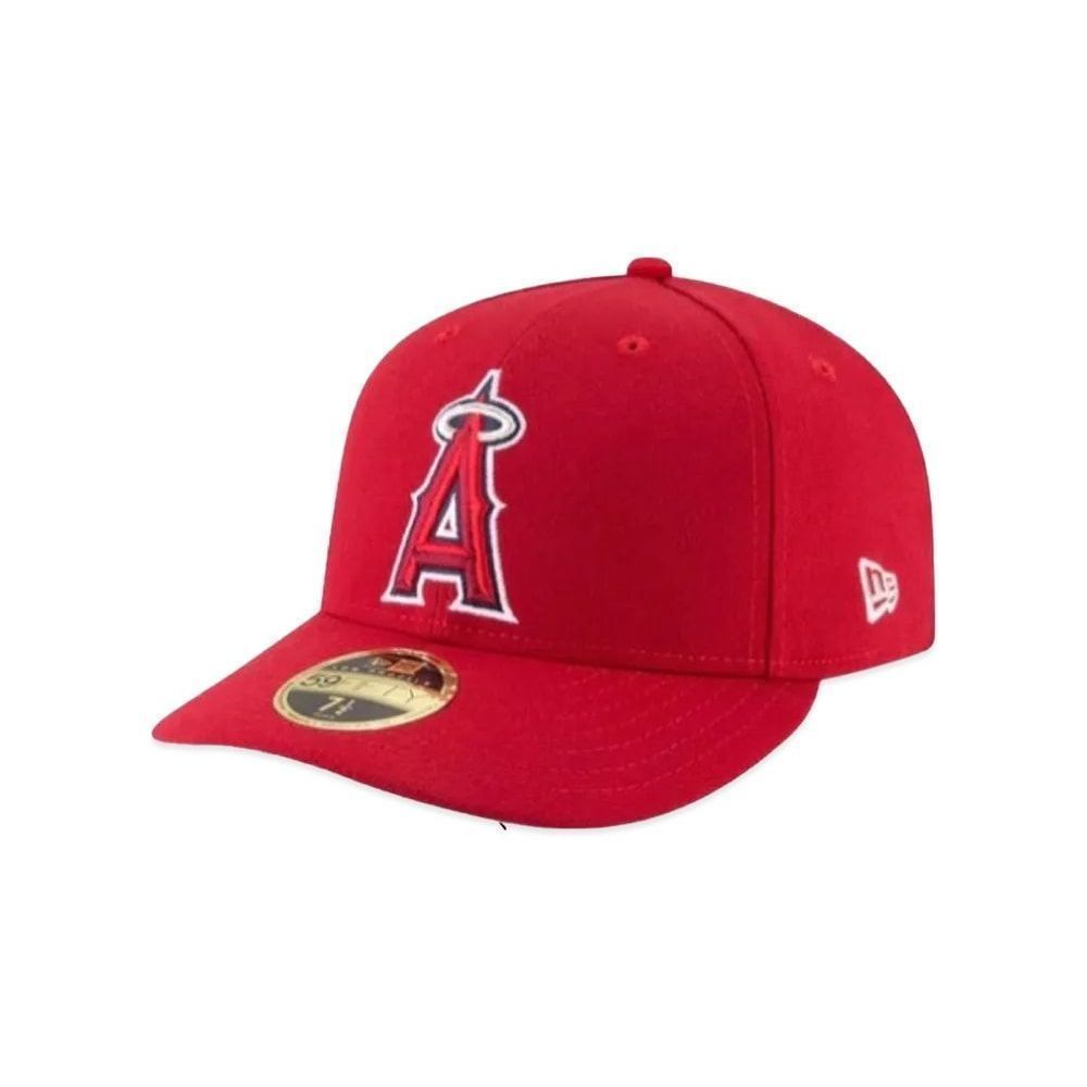 NEW ERA 59FIFTY 5950 LP MLB Low Profile Angelth red Unused