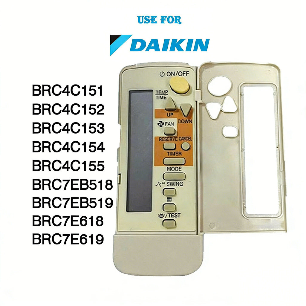 NiLANK Remote รีโมทแอร์ Daikin รีโมท  BRC4C151 BRC4C152 BRC4C153  BRC4C154 BRC4C155