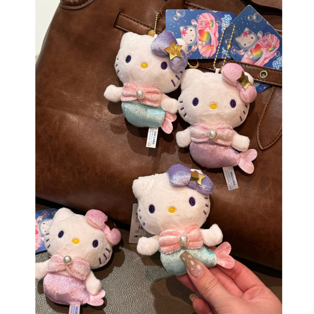 50th Anniversary Flash Limited Dream Mermaid hellokitty จี้ห้อยกระเป๋า ตุ๊กตา Hello Kitty kt เครื่อง