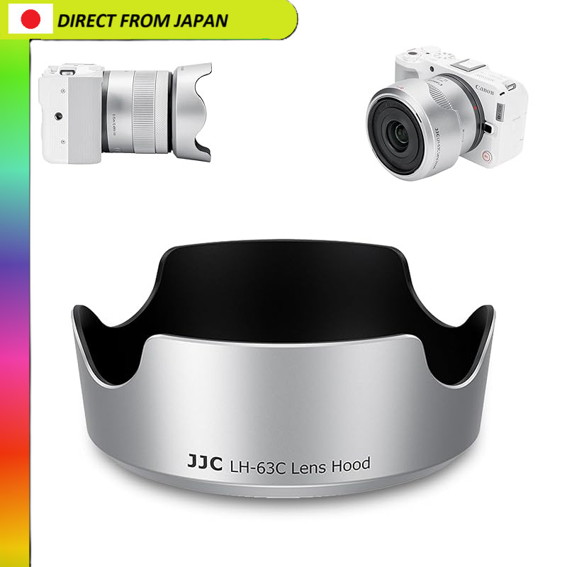 【From Japan】
JJC EW-63C Reverse Lens Hood for Canon EOS R8 R50V RF 24-50mm F4.5-6.3 IS STM EF-S 18-5