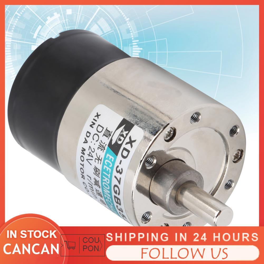 Cancanshop Aqxreight มอเตอร์ไร้แปรงพร้อมวงเล็บลดความเร็ว CW CCW DC24V สำหรับเครื่องมือเครื่อง CNC XD