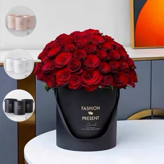 (พร้อมส่ง)ถังดอกไม้ DIY ช่อดอกไม้วันวาเลนไทน์ ถังโอบกอด