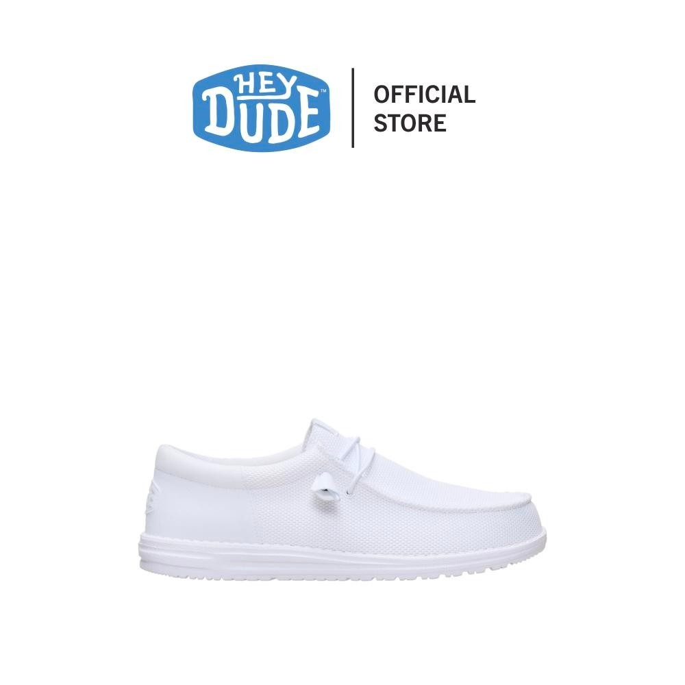 HEYDUDE รองเท้าลำลองผู้ชาย WALLY FUNK MONO รุ่น 40011-100 - WHITE
