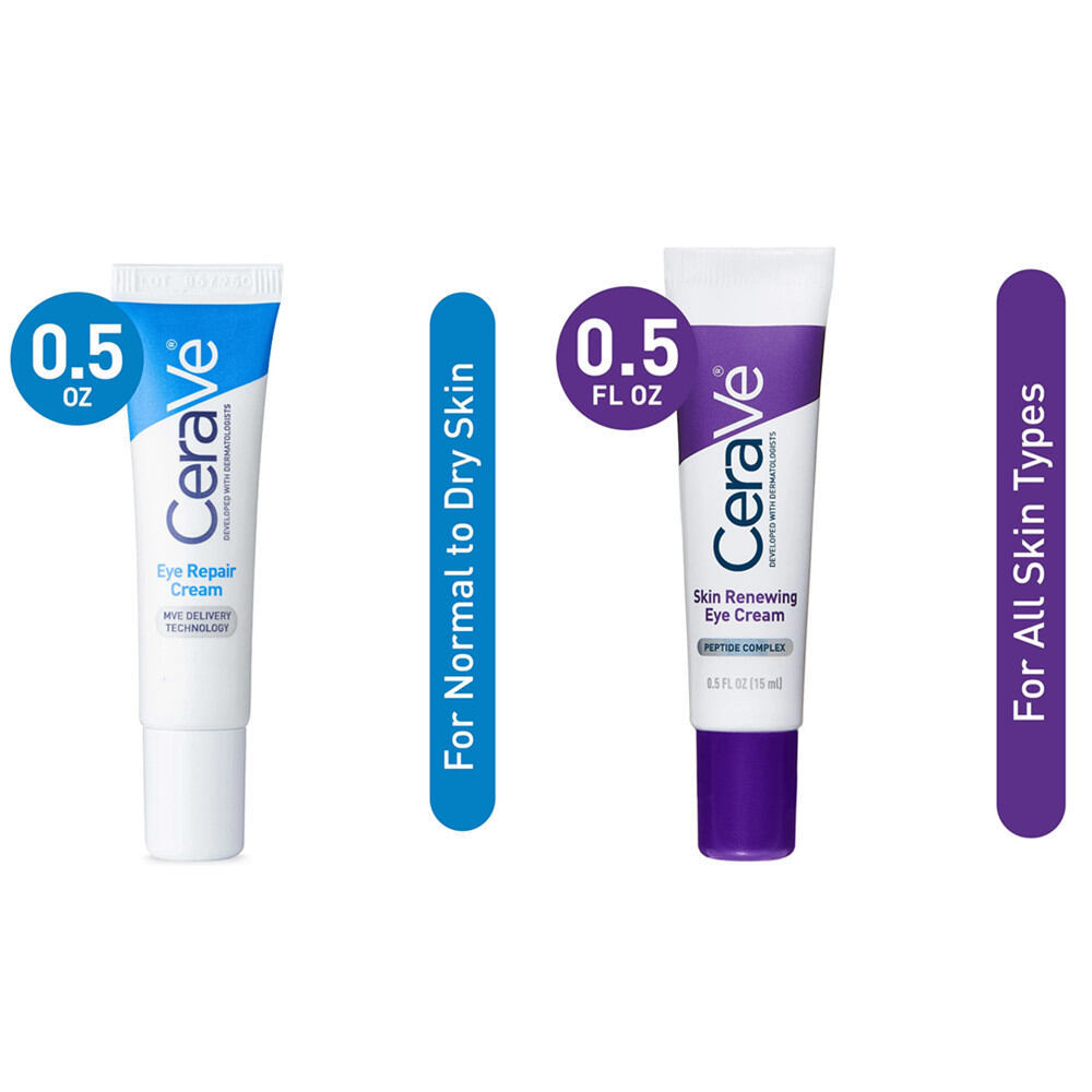 CeraVe Skin Renewing Eye Cream / Repair Cream 14.2g ลดริ้วและตีนกา