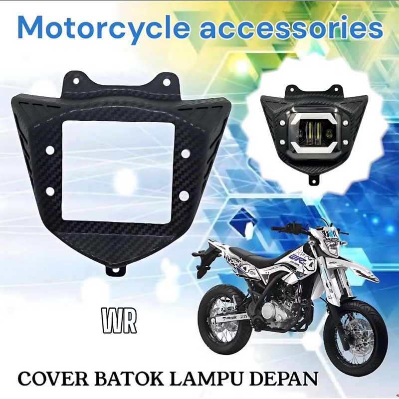 CRF 150 KLX BF WR155 ฝาครอบโคมไฟ / CRF KLX WR155 FRAME / CRF150 KLX WR HEADLAMP ฝาครอบ