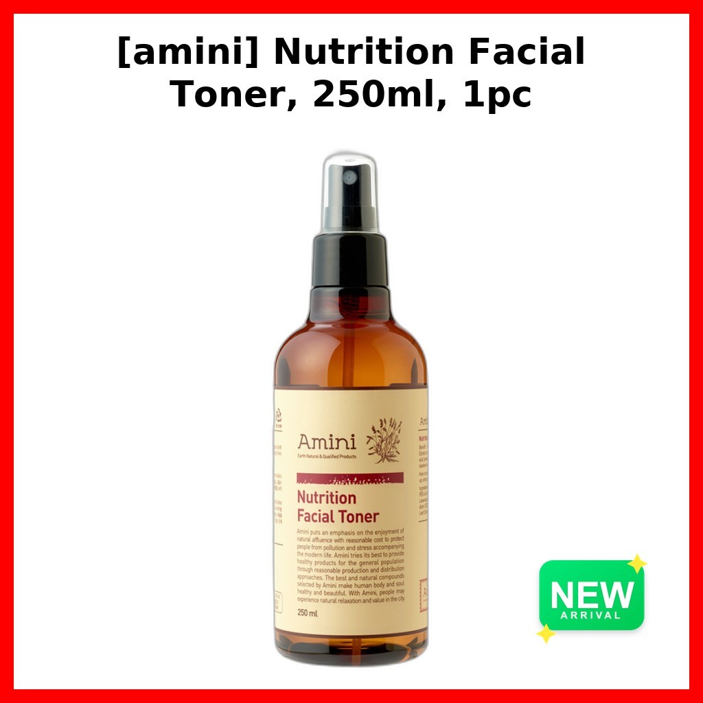[amini] Nutrition Facial Toner, 250ml, 1pc / Korean Facial Toner / Lightweight Mist / ของแท้ 100% โด