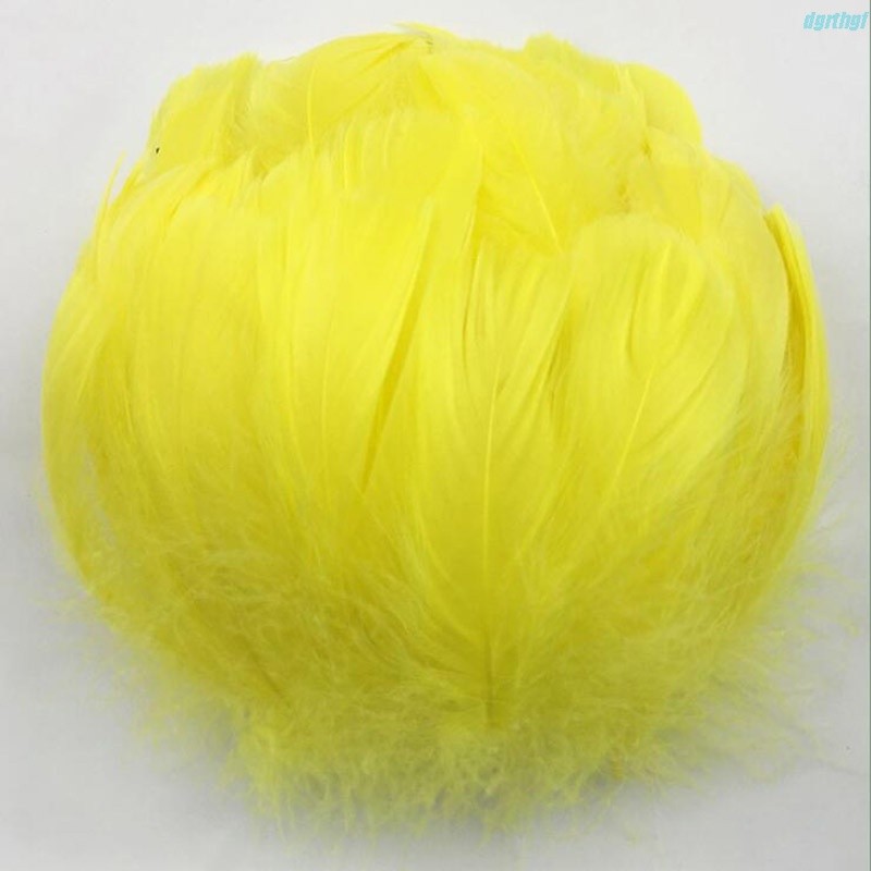 100 ชิ้น DIY สีสัน Party Craft Feathers เครื่องประดับทํางานแต่งงาน Feathers Decor [LH]