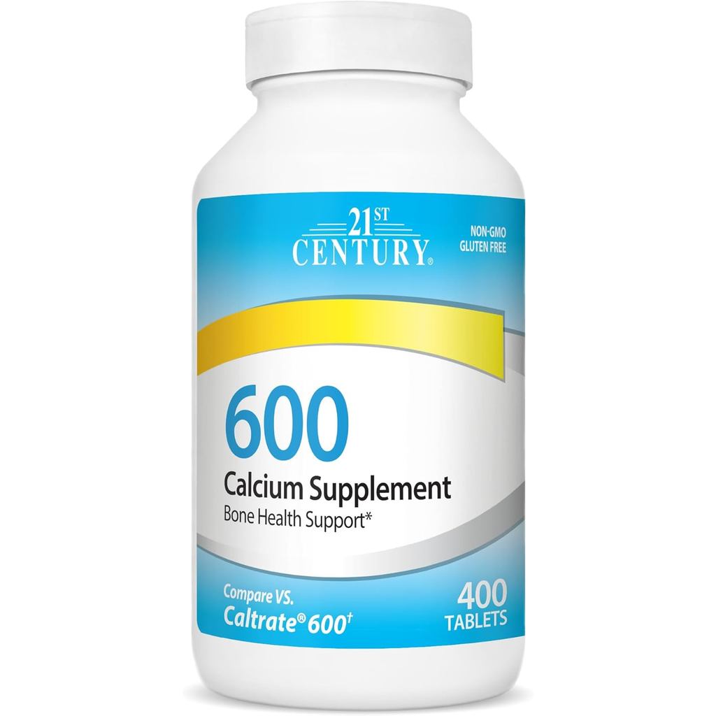 21st Century Calcium Supplement, 600 mg, 400 Count