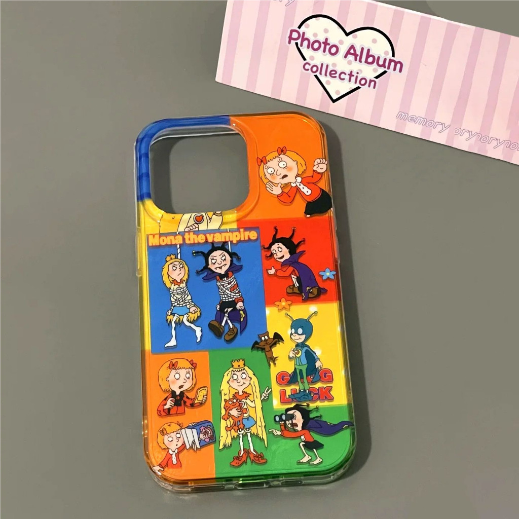 เคสไอโฟน เคส iPhone 17/17 Pro/17 Pro Max 16 15 14 ลายสวนสุริยะ ลายมอนาเด็กเวทย์จิ๊กซอว์ ความเป็นตัวเองสูงสุด ราคา ถูกที่สุด ดีลบีเคเค แกลเลอรีภาพที่ 3