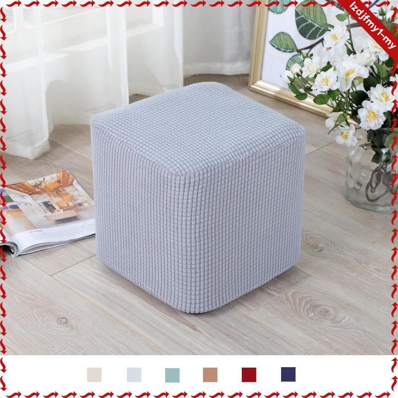 [leipupa] Ottoman Covers Slipcover Polyester Ottoman Slipสี่เหลี่ยมผืนผ้า Ottoman