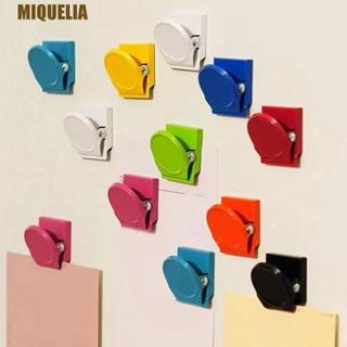 MIQUELIA คลิปหนีบกระดาษแม่เหล็ก 10 ชิ้น, ที่หนีบแม่เหล็กขนาด…
