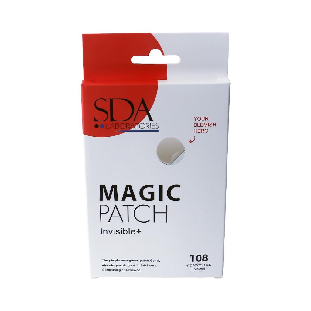 SDA LABORATORIES Magic Pimple Patch Invisible Hydrocolloid Acne Dots – Blemish & Clarifying Patch fo