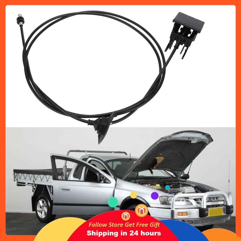 Skejnojj เครื่องยนต์ Hood Release CABLE มอเตอร์ความน่าเชื่อถือที่แข็งแกร่งสำหรับเปลี่ยน Ford Falcon 