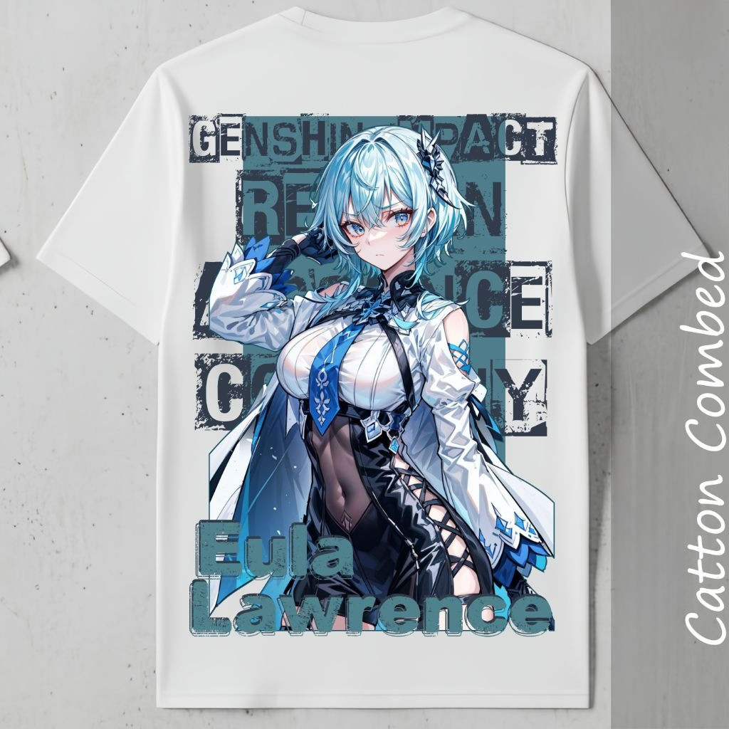 ฮิรุมะ เก็บ | เสื้อยืด Eula Genshin Impact