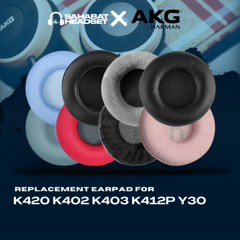 Earpad Ear Cushion Earcup Ear Pad AKG K420 K402 K403 K412P Y30 แผ่นโฟม
