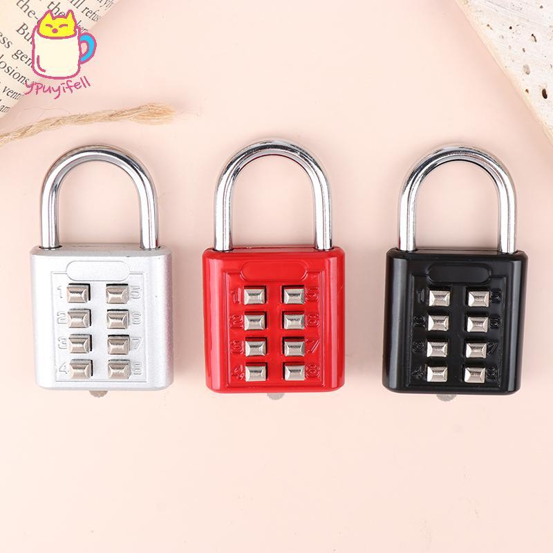 [YPU] 8 หลักโลโก้โลโก้โลโก้ Padlo Zinc Alloy combedกระเป๋าเดินทางสําหรับกระเป๋าเดินทางรหัสสมาร์ท Lo 