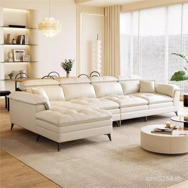 กํามะหยี่รอยขีดข่วนห้องนั่งเล่นสไตล์โมเดิร์นแสงนางสนมผ้าโซฟาพาร์ทเมนท์ขนาดเล็กครีมแมวโซฟาที่เรียบง่า