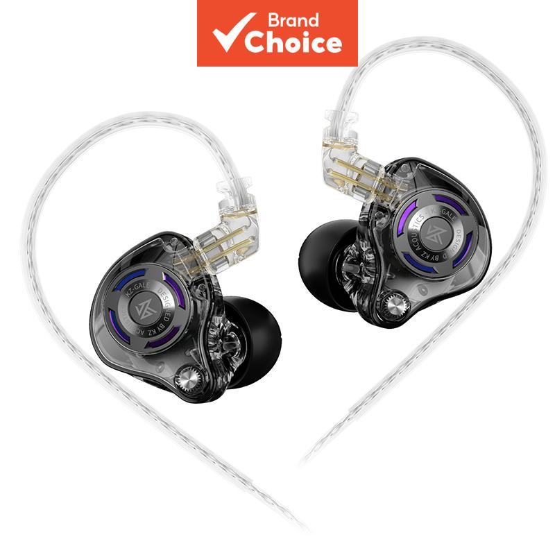 หูฟังเกมมิ่ง KZ Gale พร้อมไมโครโฟน – เบสลึก HiFi, รองรับ EQ, เสียบสาย Type-C, ใส่สบาย เหมาะสําหรับเล