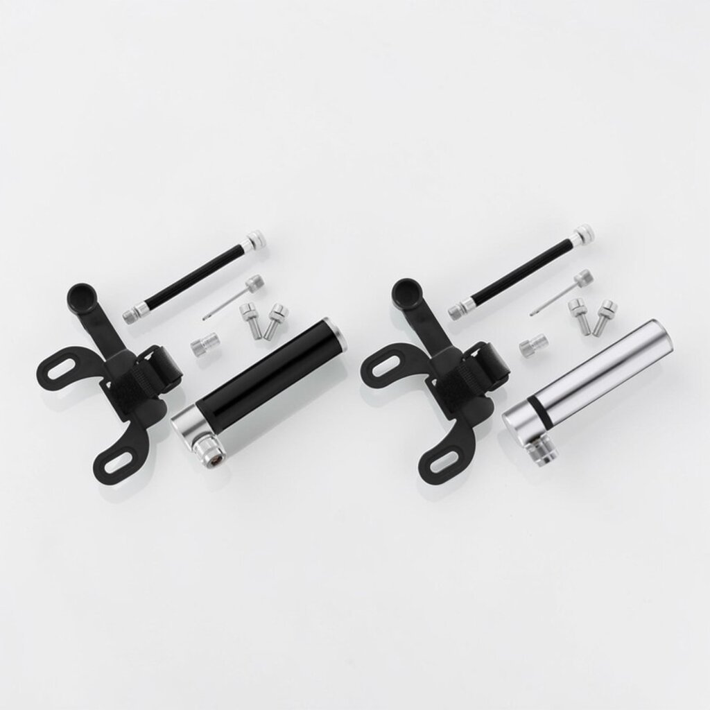 สูบจักรยานแบบพกพา TB MINI อลูมิเนียม CNC u200b