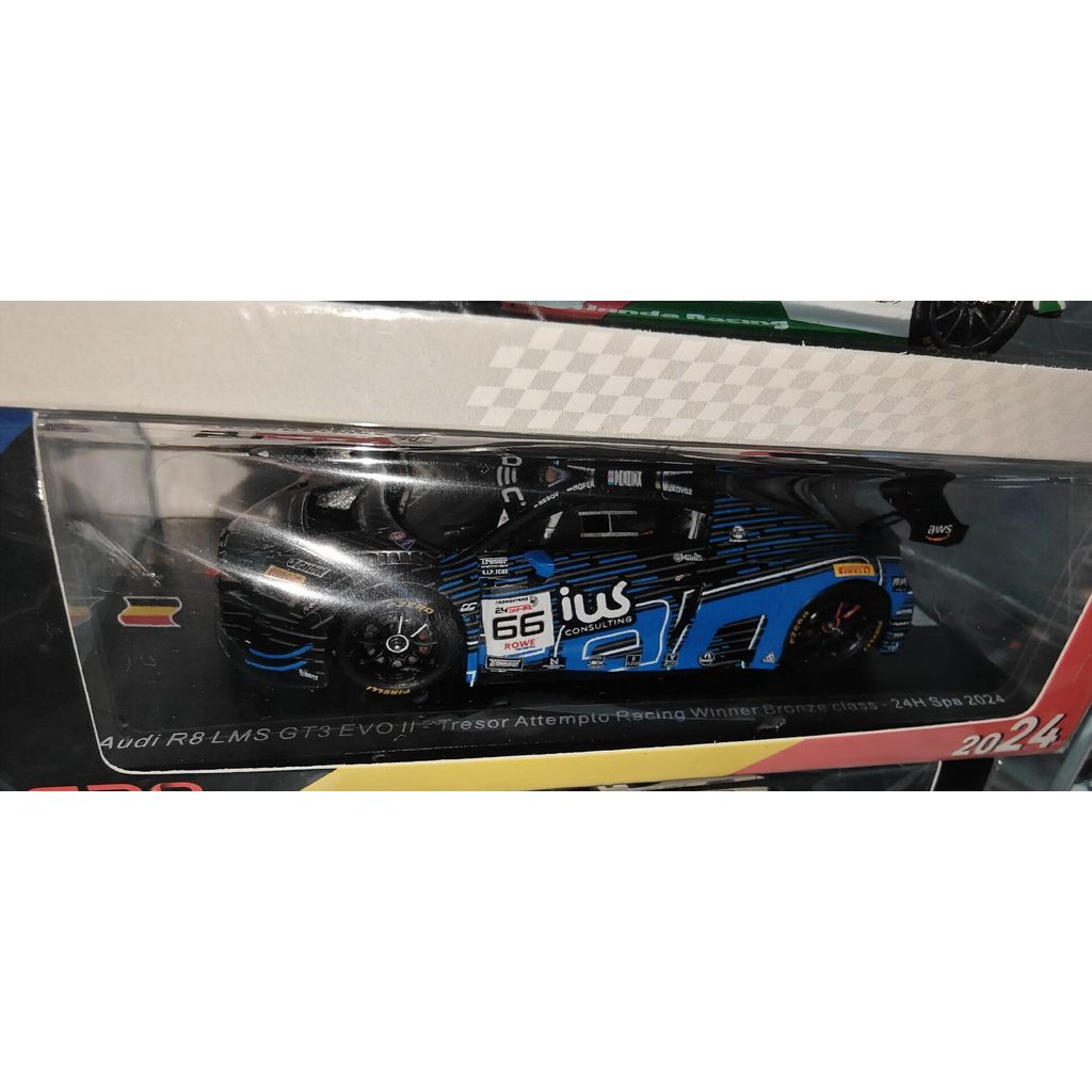 Spark 1 43 Racing Model Audi r8 spa 2024 ส่งมอบ