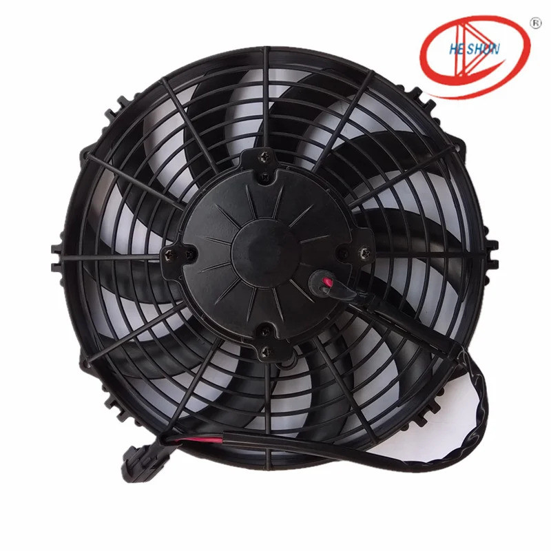 Replacement SPAL พัดลมระบายความร้อน พัดลมหม้อน้ํา สําหรับรถบัส รถบรรทุกแช่เย็น 10 นิ้ว 160w 3300rpm เกรดกันน้ํา IP68