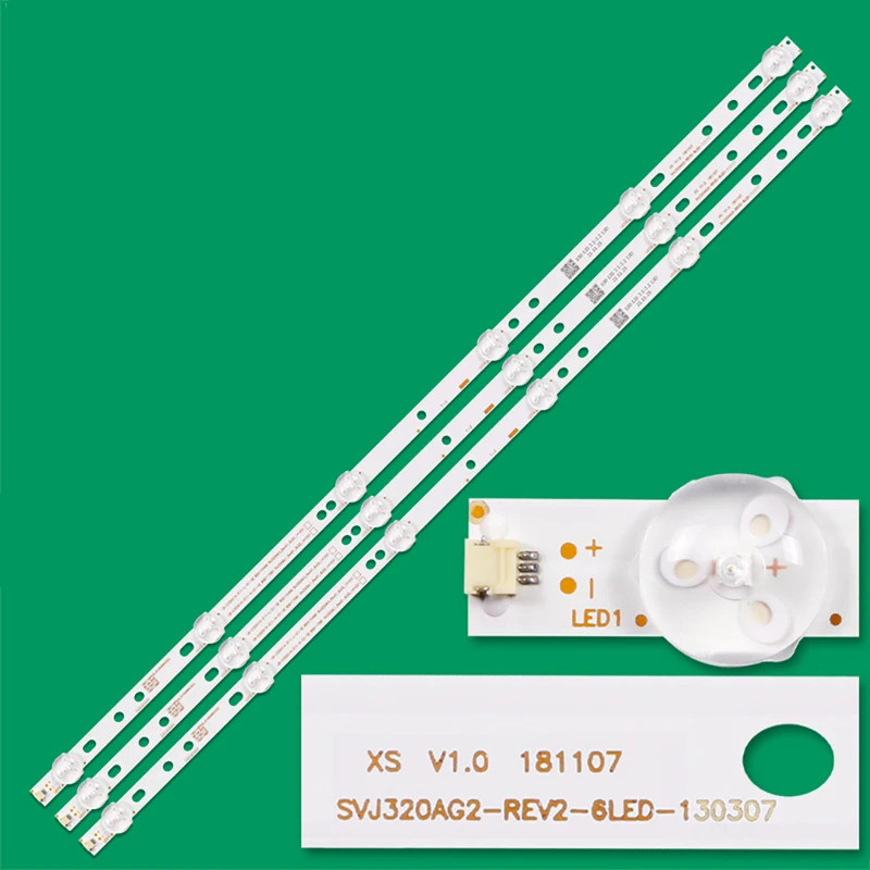 แถบไฟแบ็คไลท์ LED สําหรับ SVJ320AJ9 PH32U20 SVJ320AK0 SVJ320AM4 JL.D3261235-562MM-V01