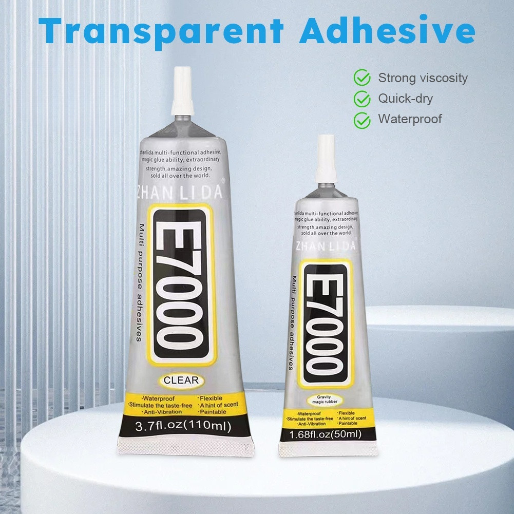 50ml 110ml E7000 Zhanlida กาวผ้า / กาวอเนกประสงค์