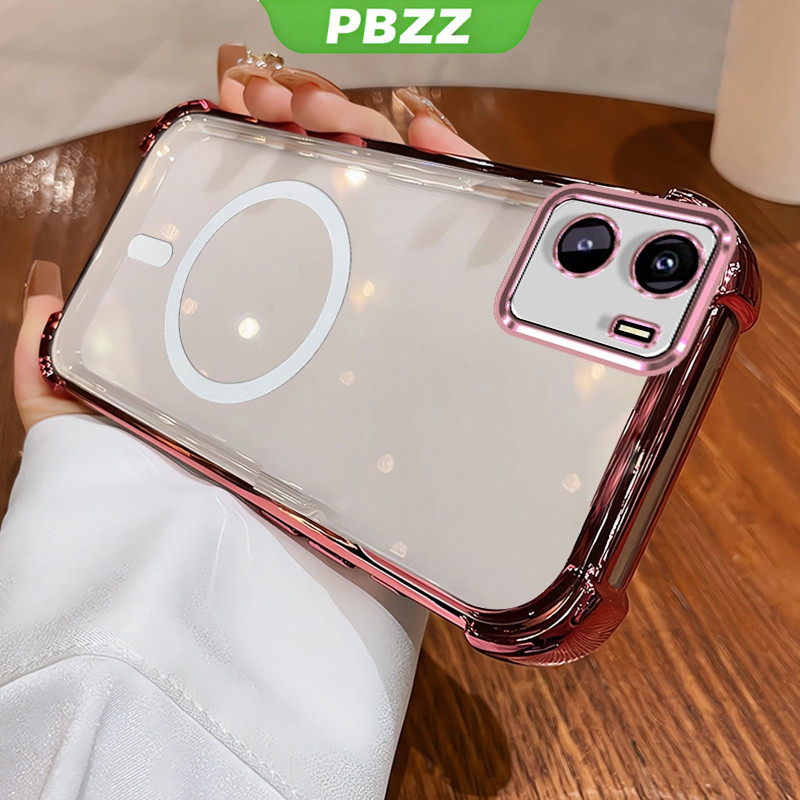 PBZZ เคสสําหรับ VIVO Y15S Y15A Y01 s1 pro VIVO V15 1819 เคสโทรศัพท์ Softcase ซิลิโคนกันกระแทกปกดีไซน์ใหม่ความงามใสด้วยแม่เหล็กไร้สาย SJBSWX11 ราคา ถูกที่สุด ดีลบีเคเค แกลเลอรีภาพที่ 3