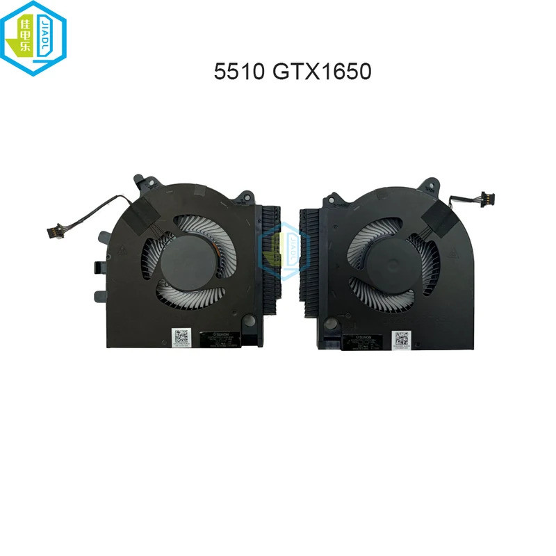 CPU GPU พัดลมระบายความร้อนสําหรับ Dell G15 5510 5511 5515 GTX1650 RTX3060 3050 01JYXG 0203MH แล็ปท็อ