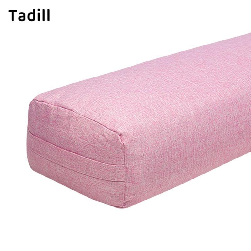 Tadill หมอนหนุนโยคะ Ergonomic ฟองน้ํารองรับอุปกรณ์เสริมฝาครอบแบบถอดได้สําหรับ Home Air Yoga และ Balance Poses — صورة 5