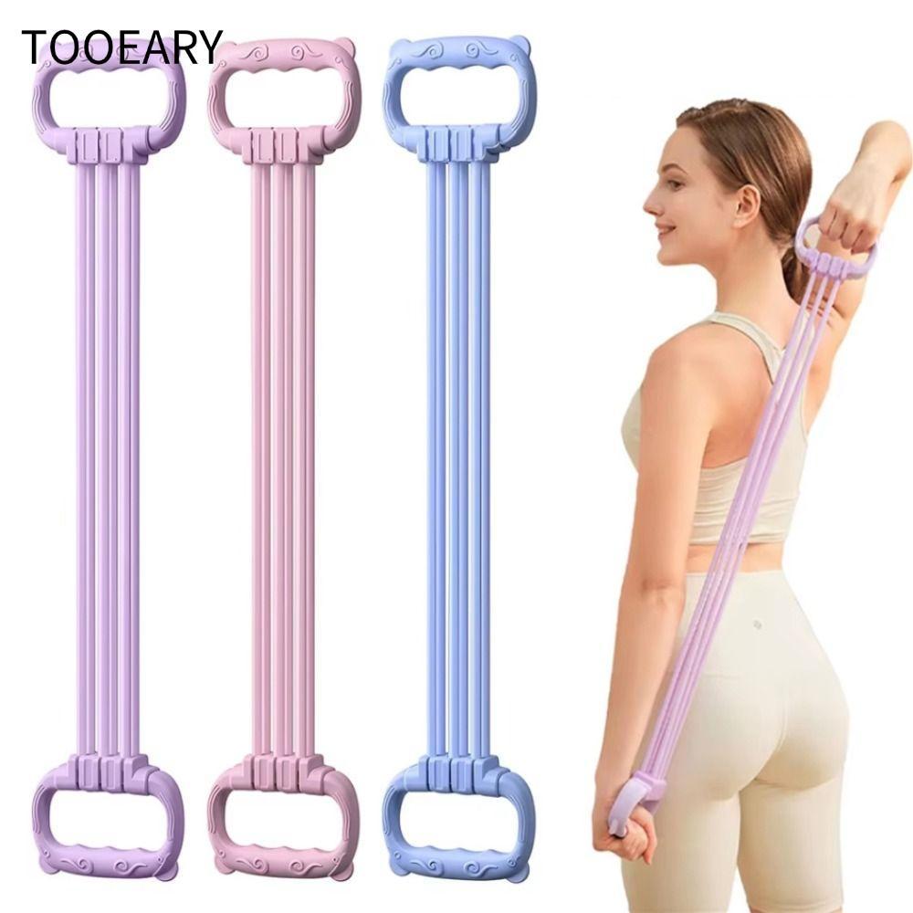 Tainakaritsu วงต้านทานปรับได้ 15-90 lbs พร้อม 8 รูสำหรับโยคะ พิลาทีส และการยืดเส้น