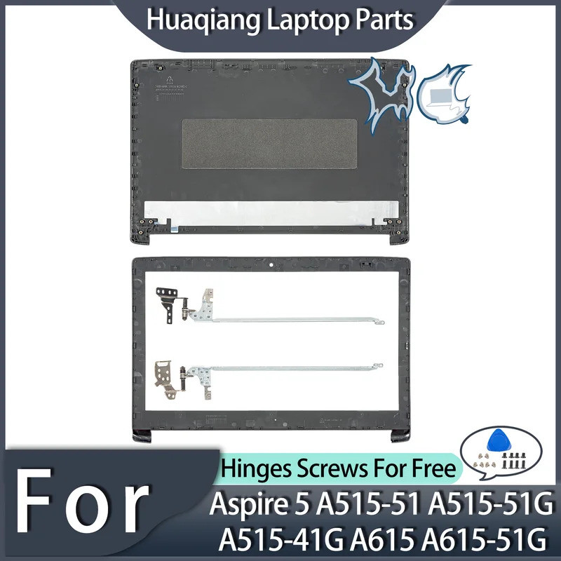 ใหม่เปลี่ยนสําหรับ Aspire 3 A315-41 A315-41G A315-33 A315-53 A315-5 LCD ปกหลังด้านหน้าบานพับกรณีด้าน