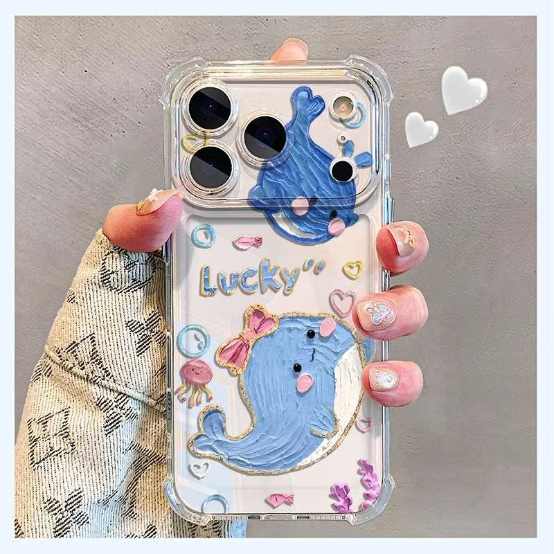 💖Quick-กันกระแทกสี่มุม เคสไอโฟน iPhone 17ProMax 16 ProMax 17 Air 15/14 Pro 14 Plus 13 12 11-ZRQSJFSTKK182