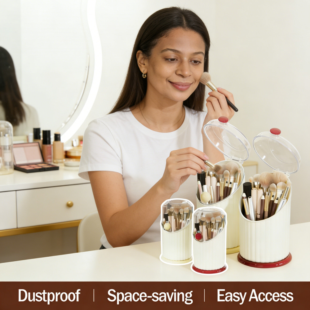 Box Makeup Organizer Brush Holder Brush Stationery Box Organizer Makeup Storage