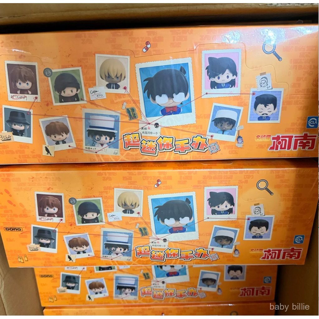 14pcs POPMART Resonance Detective Conan Mini Blind Box Conan Kudo Shinichi mini blind box 2W6E