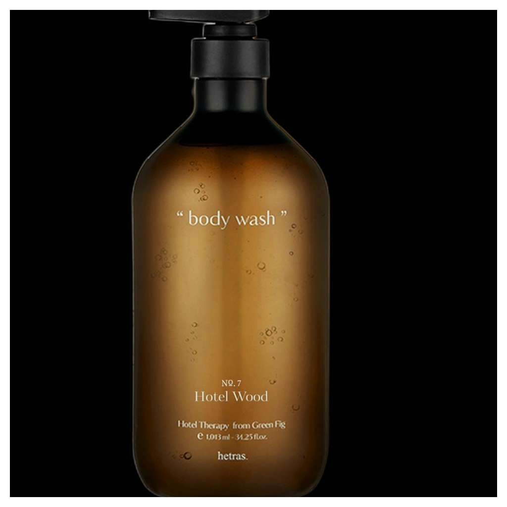 [ตรา] Hotel Therapy Body Wash Hotel Wood, 1.013L, 1 ชิ้น / Korean Body Wash / Aromatic Cleanser by b