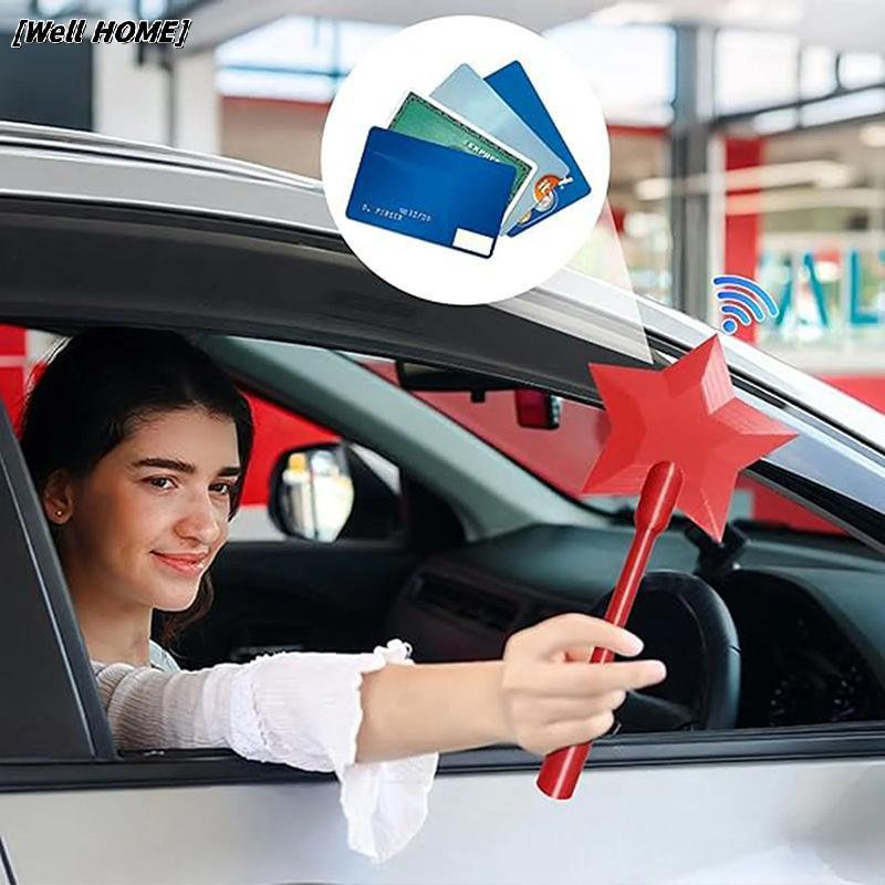[Well HOME] 1 ชิ้น 3D พิมพ์ Star Wand Tap To Pay Star Magic Wand แบบพกพา Contactless Pay Card Holder