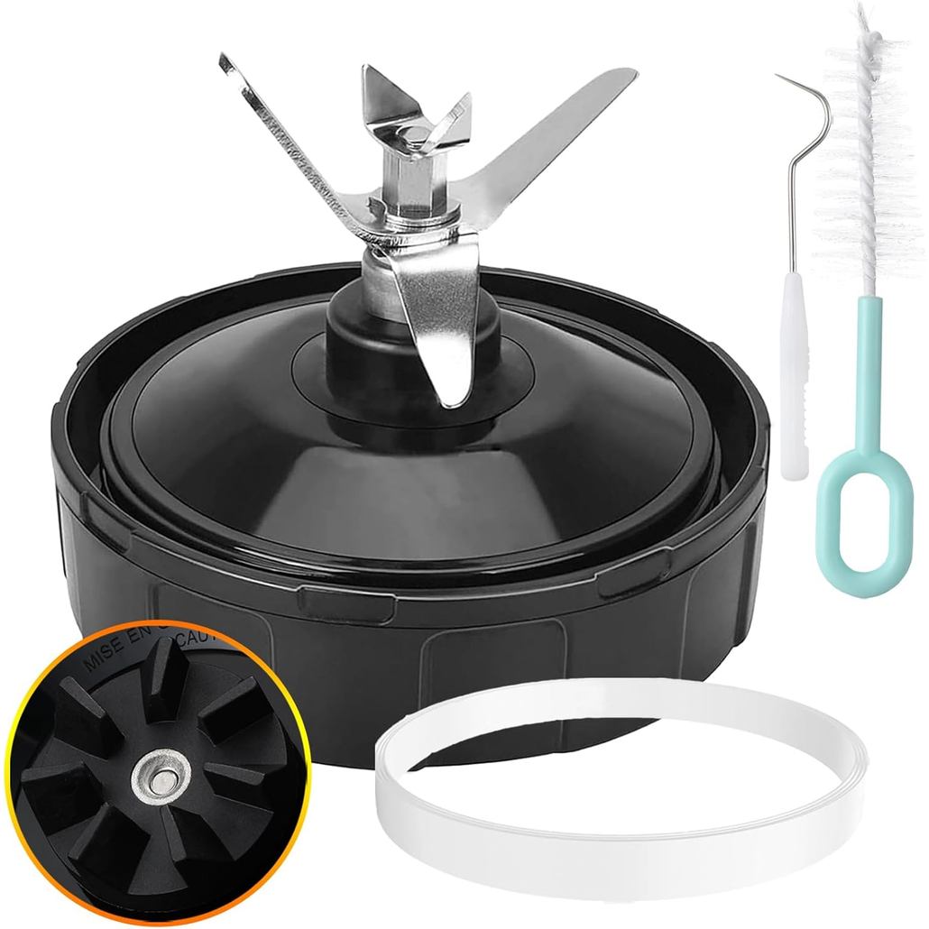 7 Fins เครื่องปั่นใบมีดสําหรับ Ninja, Ninja Blender ใบมีดอะไหล่เปลี่ยนเข้ากันได้กับเครื่องปั่น Ninja