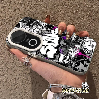 เหมาะสำหรับ OPPO Reno 14 15 16 11 8T 10 10 Pro 4F 5F 5 6 7Z 8Z 12 12F 13 13F 15F 13 14 15 Pro สไตล์กราฟฟิตี้บนท้องถนน