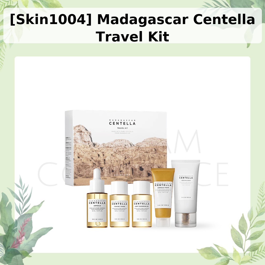 [Skin1004] มาดากัสการ์ Centella Travel Kit / Korean Travel Kit / Centella Essence / ของแท้ 100% โดย 