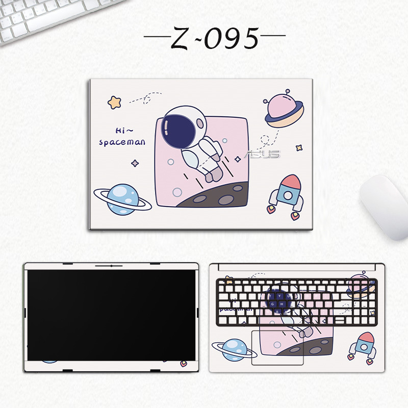 ASUS Vivobook 16 OLED K3605ZV 3pcs ABC ไม่มีสารตกค้าง Costomized คอมพิวเตอร์แล็ปท็อป Precut Decal ผิ