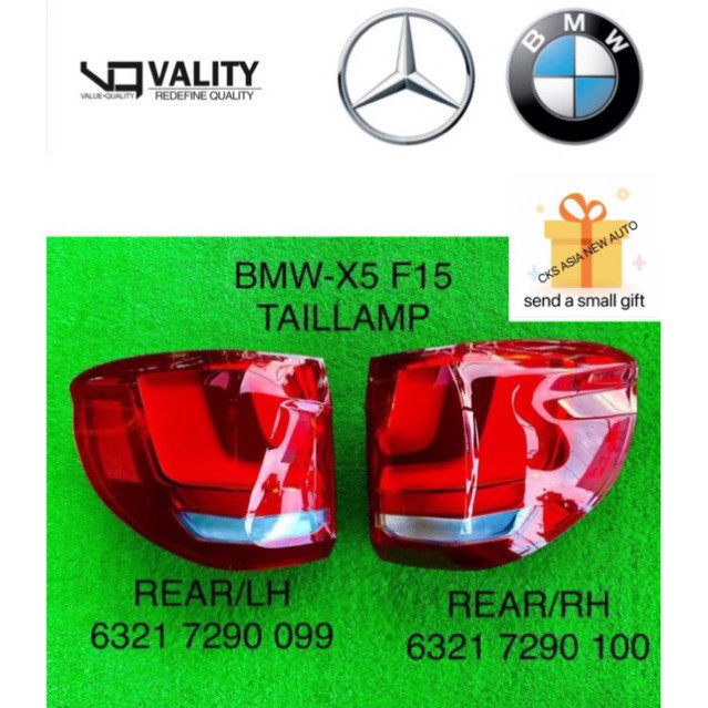 BMW F15 X5 30i 35i โคมไฟท้าย 2014-2016Y