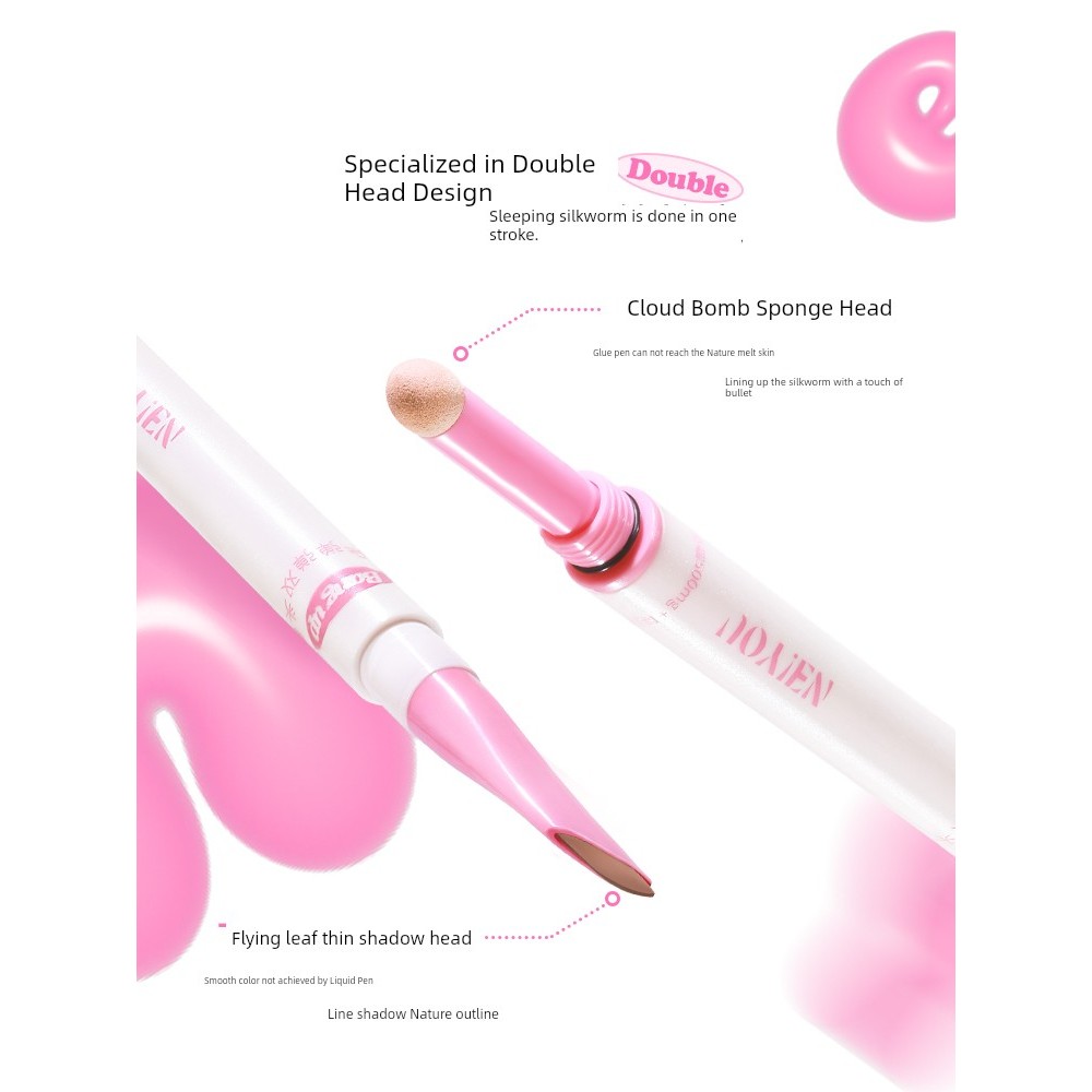 ดอลลี่อาย dolly eye NEIYOU NEIYOU Lying Silkworm Pen Brightening 2-in-1 Eyeliner Double-Headed Down 