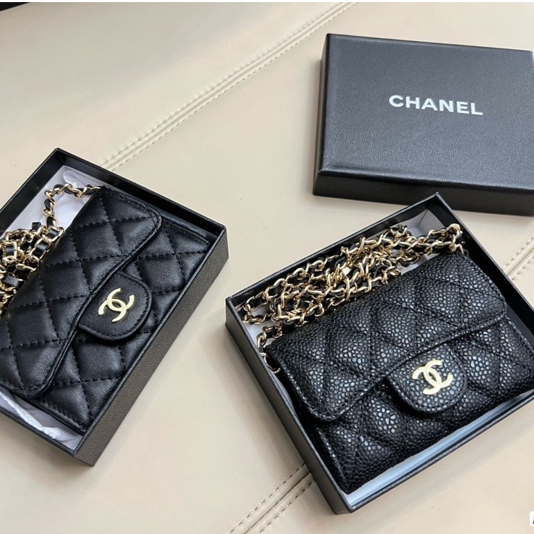 FC1 CHNew Zero Wallet Card Package The Chain Package กระเป๋าสะพายเอียง (พร้อมกล่อง)