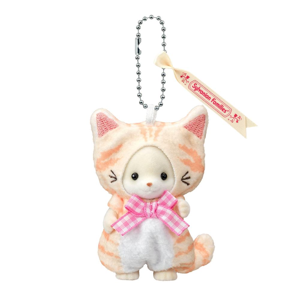 Sylvanian Families พวงกุญแจ Sylvanian Families Fennec Boy - ชุดแมว- ใบรับรอง ST