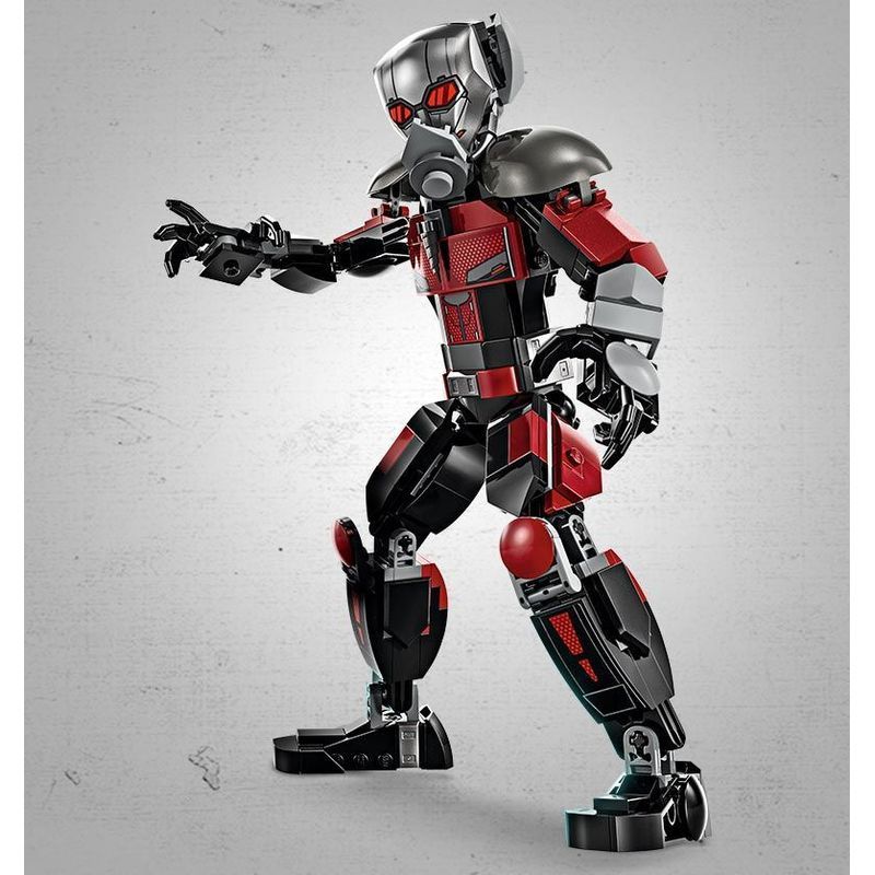 ของเล่นฉากต่อสู้ของแท้ 76314 Mego Building Blocks Marvel Captain: Civil War Superhero Series